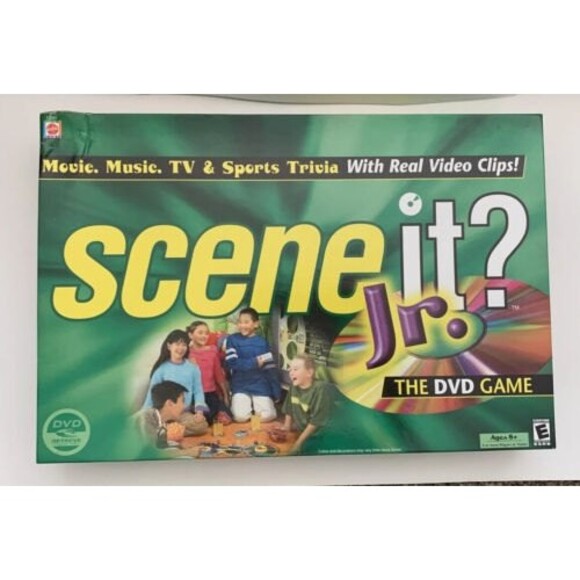 Scene it? Jr. The DVD Game Complete - Movie, Music, TV & Sports Trivia Mattel - Picture 1 of 12